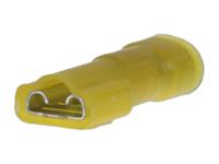 19600-1300 Molex Quick Splice Crimp Quick Disconnect Terminal, Insulated 16+16 AWG, 18+18 AWG, 20+20 AWG, 22+22 AWG