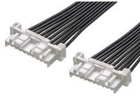 2219581104 Molex 10 Way Male CLIK-Mate to 10 Way Male CLIK-Mate Wire to Board Cable, 600mm