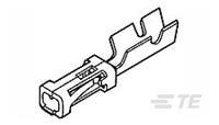 2-87195-6 TE Connectivity Headers & Wire Housings 2P HE13 STRAIGHT Series Socket PCB Connector, 1 Contact(s), 1 Row, Unshrouded