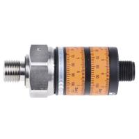 pk7524 ifm electronic Pressure Switch, 0bar Min, 10bar Max, PNP-2NO Output, Relative Reading