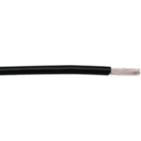 284319-bk005 Alpha Wire Hook-up Wire TEFLON Series Black 0.15 mm² Hook Up Wire, 26 AWG, 19/38, 30.5m, PTFE Insulation, 2843/19 BK005