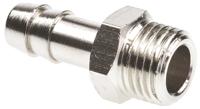 0931-08-13 Legris LF3000 Series Straight Threaded Adaptor, G 1/4 Male to Push In 8 mm, Threaded-to-Tube Connection Style