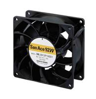 9wl0912p1h001 Sanyo Denki 9WL Series Axial Fan, 12 V dc, DC Operation, 3.7m³/min, 22.8W, 1.9A Max, IP68, 92 x 92 x 38mm