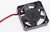 f40mm-012gk-9 Micronel F40 Series Axial Fan, 12 V dc, DC Operation, 9.25m³/h, 600mW, 80mA Max, 40 x 40 x 10mm