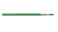 nletoutsidekit F Lutze Ltd, 50m Cat5e, Green RJ45 to Male RJ45 Male, Braid, Foil, Terminated PVC Sheath