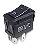 1571102-2 TE Connectivity DPST, Latching Rocker Switch Panel Mount
