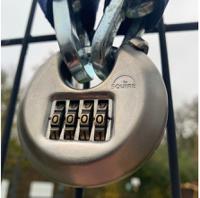 dcl1-combi Squire Padlock Weatherproof Steel Padlock, 8.5mm Shackle, 70mm Body