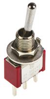 4-1825136-5 TE Connectivity Toggle Switch, PCB Mount, On-On, SPDT, Through Hole Terminal, 120 V ac, 28V dc