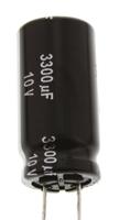 eeueb1a332 Panasonic 3300μF Aluminium Electrolytic Capacitor 10V dc, Radial, Through Hole - EEUEB1A332