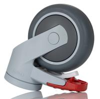5325-pjp-075-s70-m10x15-levina Tente Swivel Castor Wheel, 75kg Capacity, 75mm Wheel