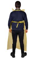 a0765 Reldeen Yellow Polythene Liquid Resistant Disposable Apron