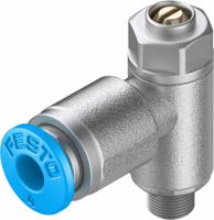 grlz-m5-qs-4-d Festo GRLZ Series Tube Flow Regulator, 4mm Tube Inlet Port, 193154