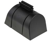 897-33-33-s1 Tensator Black & Blue Plastic Retractable Barrier, 4.6m, Black, Blue Tape