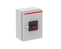 ot63tpn-a ABB 3P+N Pole Isolator Switch - 63A Maximum Current, 30kW Power Rating, IP65