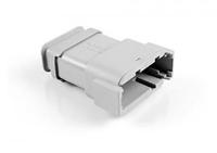 atm04-12pa-sr1gy Amphenol Industrial, ATM Automotive Connector Socket Grey Cable Mount 12 Way, Crimp Termination ATM04-12PA-SR1GY