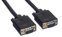 11045202-20 Roline Male VGA to Male VGA Cable, 2m Black