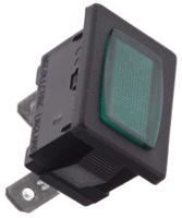 h8630fbnae Arcolectric (Bulgin) Ltd 8600 Series Green Neon Panel Mount Indicator, 230V ac, 19.3 x 13mm Mounting Hole Size, Solder