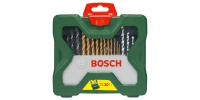 2607019324 Bosch 30-Piece Twist Drill Bit Set for Multi-Material, 8mm Max, 1.5mm Min, HSS Bits