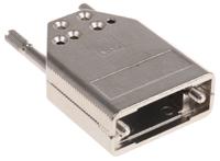 8655mh0912lf Amphenol Communications Solutions 8655MH Series Die Cast Zinc D Sub Backshell, 9 Way, Strain Relief