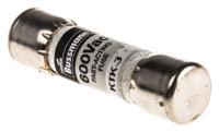ktk-3 Eaton 3A F Melamine Cartridge Fuse, 10 x 38mm