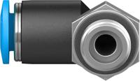 qsl-g18-6-100 Festo QSL Series Elbow Threaded Adaptor, G 1/8 Male to For tubing outside diameter 6 mm, Threaded-to-Tube Connection