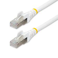 nlwh-1m-cat6a-patch StarTech.com, 1m Cat6a, White RJ45 to Male RJ45 Male, Braid Shielded, Terminated