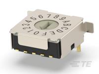 mrssh4dc16smgwtr TE Connectivity 16 Way Surface Mount DIP Switch 16P, Screwdriver Actuator