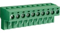 ctbp920810 CAMDENBOSS, 5.08mm Pitch, CTBP9208, 10 Way, , Pluggable Terminal Block, Feed Through Header, Cable Mount, Screw