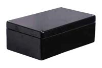144-4461 RS PRO Black Glass Fibre Reinforced Polyester Junction Box, IP66, ATEX, IECEx, 400 x 250 x 120mm