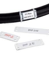 151-42229-imp2-pa66-wh HellermannTyton Clear Polyamide 6.6 (PA66) marking plate
