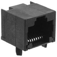 1-406525-1 TE Connectivity 1-406525 Series Female RJ45 Connector, PCB Mount, Cat5 Right Angle 1 Port 8 -Way