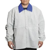 vestcdti-xl Lebon Protection Grey/Blue, Arc Flash Protection Jacket, XL