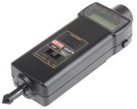 123-8812 RS PRO Tachometer Best Accuracy ±0.05 % - With RS Calibration Contact, Optical LCD 19999 (Contact Tachometer) rpm,
