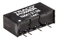 tma-1212s TRACOPOWER TMA DC-DC Converter, 12V dc/ 80mA Output, 10.8 → 13.2 V dc Input, 1W, Through Hole, +85°C Max Temp