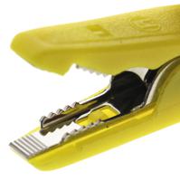 930318103 Hirschmann Test & Measurement Crocodile Clip, Brass, Bronze Contact, 8A, Yellow