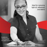 6035 Kimberly Clark WypAll® X60 General Clean™  White Cloths for Industrial Cleaning, Dry Use, Box of 200, 418 x 283mm,