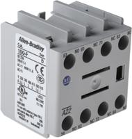 100-fa22 Allen Bradley Auxiliary Contact, 4 Contact, 2NC + 2NO, Front Mount 100F