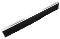 326-9987 RS PRO Black Aluminium, Nylon Brush Strip, 115mm