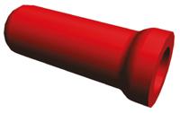 324485 TE Connectivity, 324 Spare Wire Cap Splice Connector, Red, Insulated, Tin