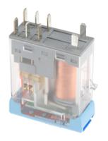 c12a21x24d Releco PCB Mount Power Relay, 24V dc Coil, 5A Switching Current, DPDT