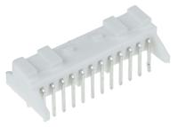 s12b-pask-2-lf-sn JST PA Series Right Angle Through Hole PCB Header, 12 Contact(s), 2 mm Pitch, 1 Row, Shrouded