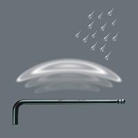 05073596001 Wera 9 piece L Shape Metric Hex Key Set, 1 x 1.5x90 mm, 1 x 2.0x100 mm, 1 x 2.5x112 mm, 1 x 3.0x126 mm, 1 x 4.0x140 mm,