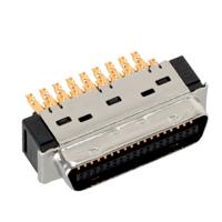 7100206779 3M 101 36 Way Wire Mount D-sub Connector Plug, 1.27 mm, 2.54 mm Pitch