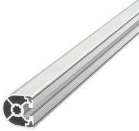 38429929453000 Bosch Rexroth Silver Aluminium Profile Strut, 45 x 45 mm, 10mm Groove, 3000mm Length