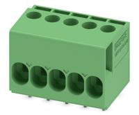 1017494 Phoenix Contact TDPT 2.5/ 5-SC-5.08 Series PCB Terminal Block, 5-Contact, 5.08mm Pitch, Through Hole Mount, 1-Row,
