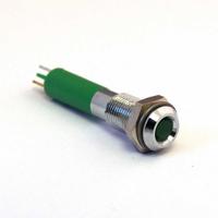 19000351 CML Innovative Technologies 1900X35X Series Green Panel Mount Indicator, 24V dc, 6mm Mounting Hole Size, IP40