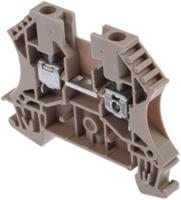 1020100000 Weidmuller  WDU Series Beige, 4mm², Single-Level, Screw Termination, ATEX