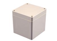 1554ee2gy Hammond 1554 Series Polycarbonate Enclosure, IP68, 3.5 x 3.5 x 3.5in