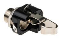 klb-3 Lumberg Jack Connector 6.35 mm Panel Mount Stereo Socket, 3Pole 2A