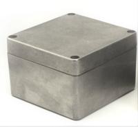 190-1861 RS PRO Silver Aluminium Enclosure, IP66, IK09, Silver Lid, 140 x 140 x 90mm